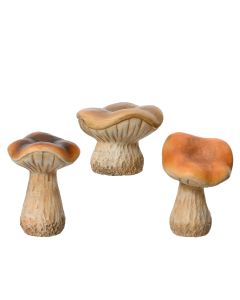 paddenstoel terracotta 3 assorti per stuk geprijsd