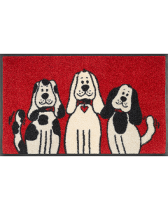Design mat Three dogs 