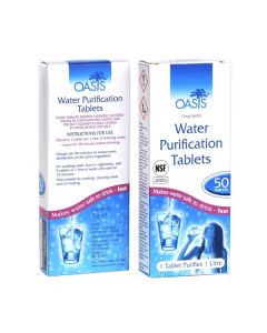 Water zuiverings tabletten 