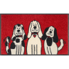 Design mat Three dogs 